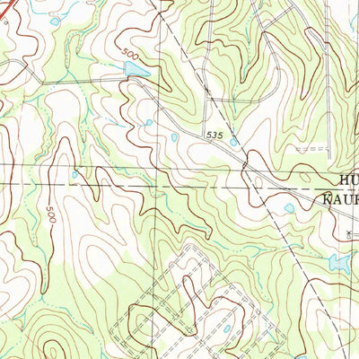 United States Geological Survey Poetry, TX (1980, 24000-Scale) digital map