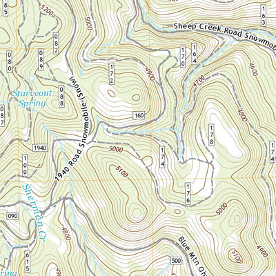 United States Geological Survey Pogue Point, OR (2020, 24000-Scale) digital map