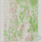 United States Geological Survey Pogues Station, NV (1990, 24000-Scale) digital map