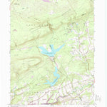 United States Geological Survey Pohopoco Mountain, PA (1960, 24000-Scale) digital map
