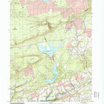 United States Geological Survey Pohopoco Mountain, PA (1999, 24000-Scale) digital map