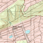 United States Geological Survey Pohopoco Mountain, PA (1999, 24000-Scale) digital map