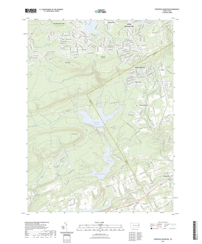 United States Geological Survey Pohopoco Mountain, PA (2023, 24000-Scale) digital map