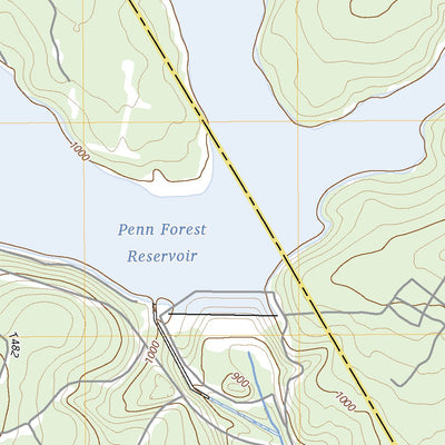 United States Geological Survey Pohopoco Mountain, PA (2023, 24000-Scale) digital map