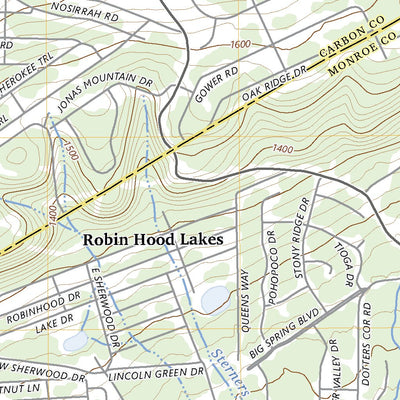United States Geological Survey Pohopoco Mountain, PA (2023, 24000-Scale) digital map
