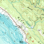 United States Geological Survey Point Arena, CA (1981, 100000-Scale) digital map