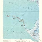 United States Geological Survey Point Au Fer, LA (1957, 62500-Scale) digital map