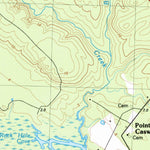 United States Geological Survey Point Caswell, NC (1983, 24000-Scale) digital map