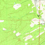 United States Geological Survey Point Cedar, AR (1966, 24000-Scale) digital map