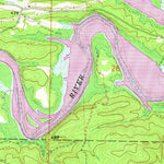 United States Geological Survey Point Cedar, AR (1966, 24000-Scale) digital map