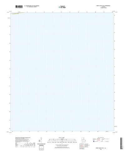 United States Geological Survey Point Chicot OE S, LA (2020, 24000-Scale) digital map