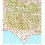 United States Geological Survey Point Dume, CA (1950, 24000-Scale) digital map