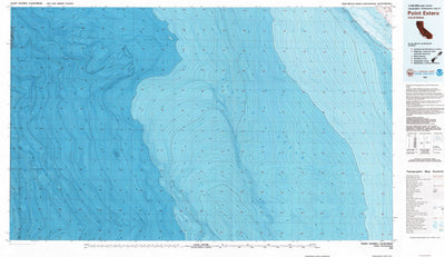 United States Geological Survey Point Estero, CA (1983, 100000-Scale) digital map