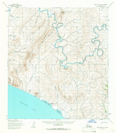 United States Geological Survey Point Hope A-1, AK (1955, 63360-Scale) digital map