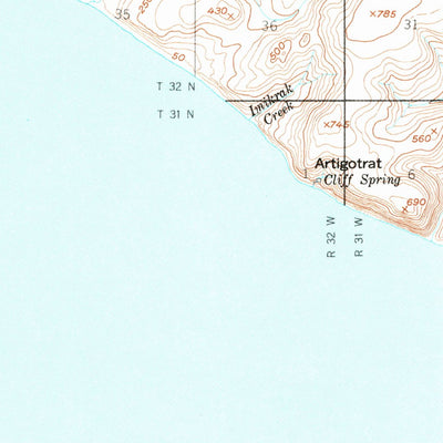 United States Geological Survey Point Hope A-2, AK (1952, 63360-Scale) digital map