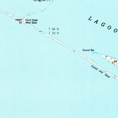 United States Geological Survey Point Hope B-3, AK (1952, 63360-Scale) digital map