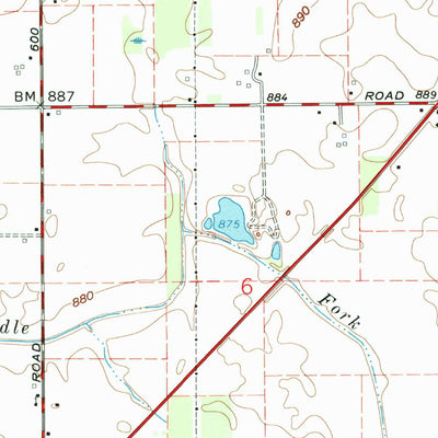 United States Geological Survey Point Isabel, IN (1960, 24000-Scale) digital map