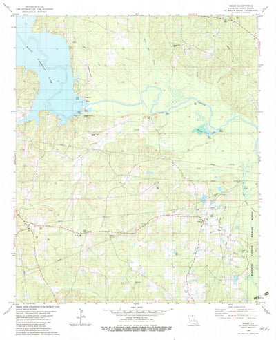 United States Geological Survey Point, LA (1982, 24000-Scale) digital map