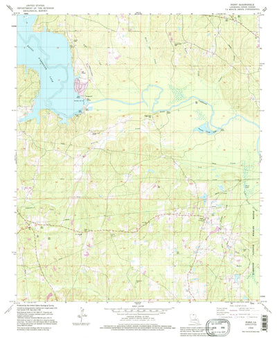 United States Geological Survey Point, LA (1994, 24000-Scale) digital map