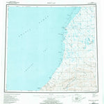 United States Geological Survey Point Lay, AK (1955, 250000-Scale) digital map