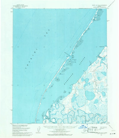 United States Geological Survey Point Lay D-2, AK (1955, 63360-Scale) digital map