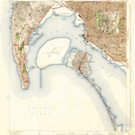 United States Geological Survey Point Loma, CA (1942, 31680-Scale) digital map
