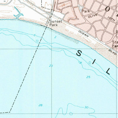 United States Geological Survey Point Loma, CA (1967, 24000-Scale) digital map