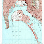 United States Geological Survey Point Loma, CA (1996, 24000-Scale) digital map