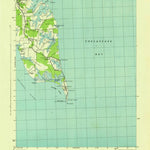 United States Geological Survey Point Lookout, MD (1943, 31680-Scale) digital map