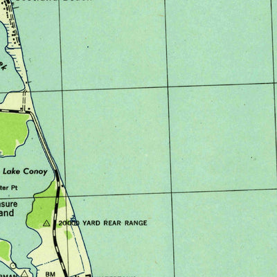 United States Geological Survey Point Lookout, MD (1943, 31680-Scale) digital map