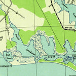 United States Geological Survey Point Lookout, MD (1943, 31680-Scale) digital map