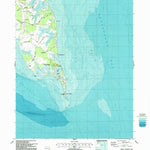 United States Geological Survey Point Lookout, MD (1987, 24000-Scale) digital map