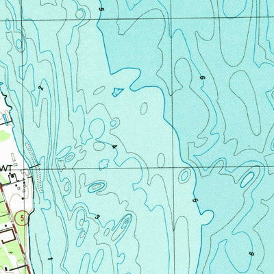 United States Geological Survey Point Lookout, MD (1987, 24000-Scale) digital map