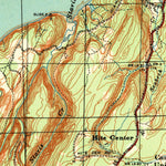 United States Geological Survey Point Misery, WA (1940, 62500-Scale) digital map