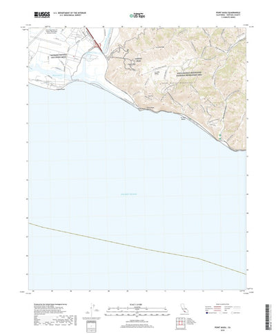 United States Geological Survey Point Mugu, CA (2018, 24000-Scale) digital map