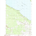 United States Geological Survey Point Nipigon, MI (1982, 25000-Scale) digital map