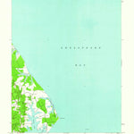 United States Geological Survey Point No Point, MD (1943, 24000-Scale) digital map