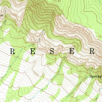 United States Geological Survey Point Of Pines West, AZ (1967, 24000-Scale) digital map