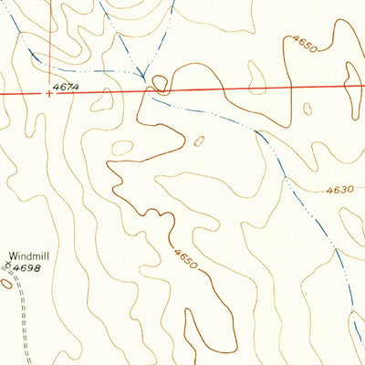 United States Geological Survey Point Of Rocks, CO (1951, 24000-Scale) digital map
