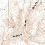 United States Geological Survey Point Of Rocks East, UT (1986, 24000-Scale) digital map