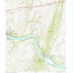 United States Geological Survey Point Of Rocks, MD-VA (1970, 24000-Scale) digital map
