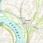 United States Geological Survey Point Of Rocks, MD-VA (1970, 24000-Scale) digital map