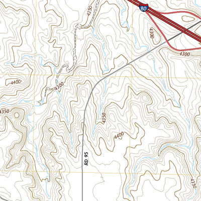 United States Geological Survey Point of Rocks, NE (2021, 24000-Scale) digital map