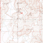 United States Geological Survey Point Of Rocks, NV (1984, 24000-Scale) digital map