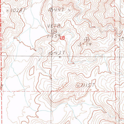 United States Geological Survey Point Of Rocks, NV (1984, 24000-Scale) digital map