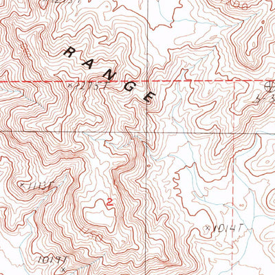 United States Geological Survey Point Of Rocks, NV (1984, 24000-Scale) digital map