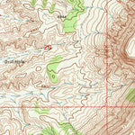 United States Geological Survey Point Of Rocks SW, WY (1968, 24000-Scale) digital map