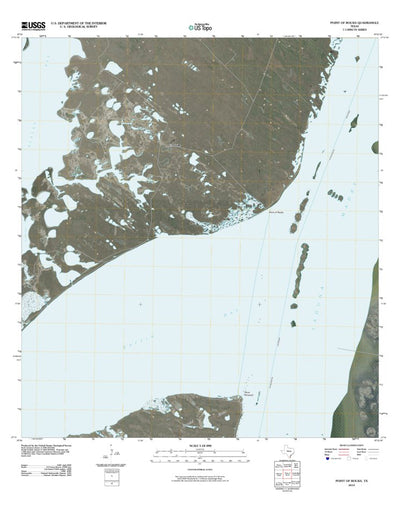 United States Geological Survey Point Of Rocks, TX (2010, 24000-Scale) digital map