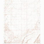 United States Geological Survey Point Of Rocks West, UT (1986, 24000-Scale) digital map