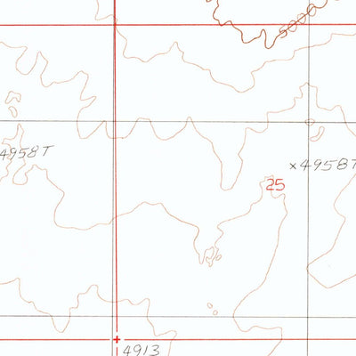 United States Geological Survey Point Of Rocks West, UT (1986, 24000-Scale) digital map